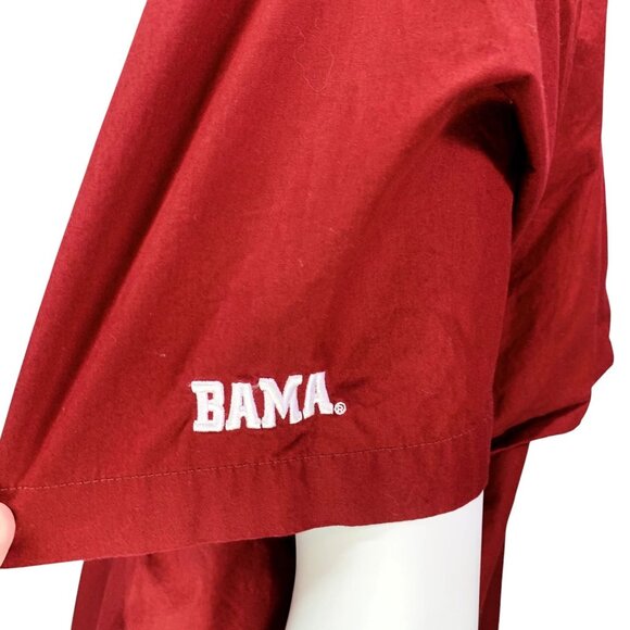 Alabama Crimson Tide Columbia Bonehead Button-Up Shirt Outdoor Fishing Size L - Picture 7 of 13